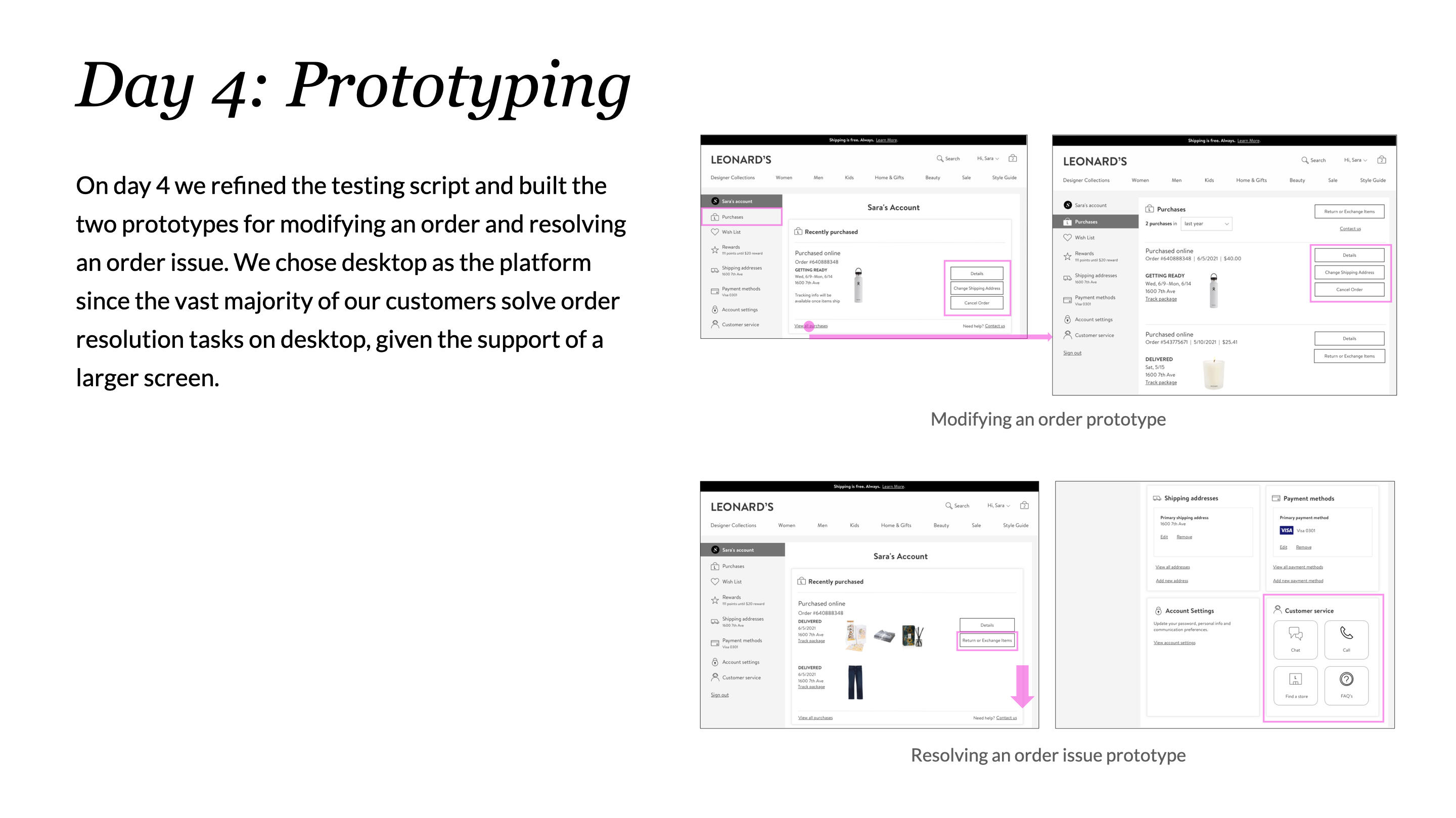 Stack of shipping boxes